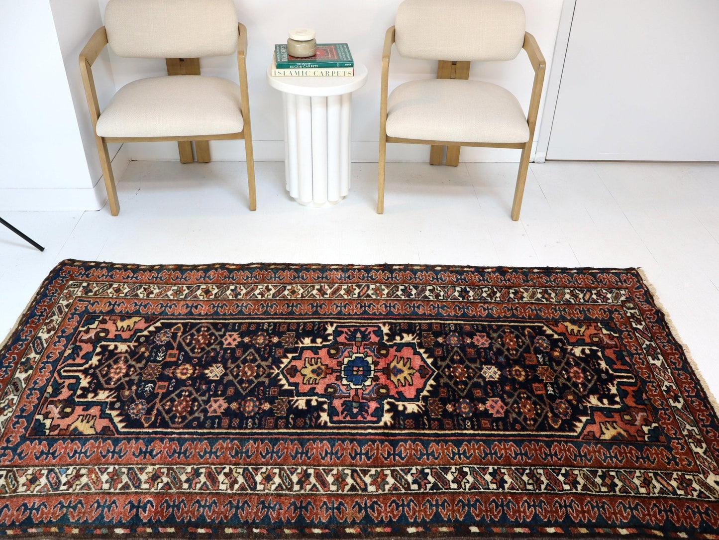 Persian Kurdi Rug Circa 1930s | 3' 10" x 7' 2"