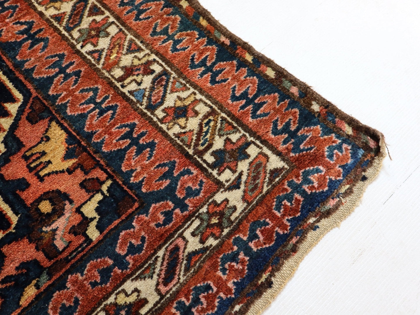 Persian Kurdi Rug Circa 1930s | 3' 10" x 7' 2"
