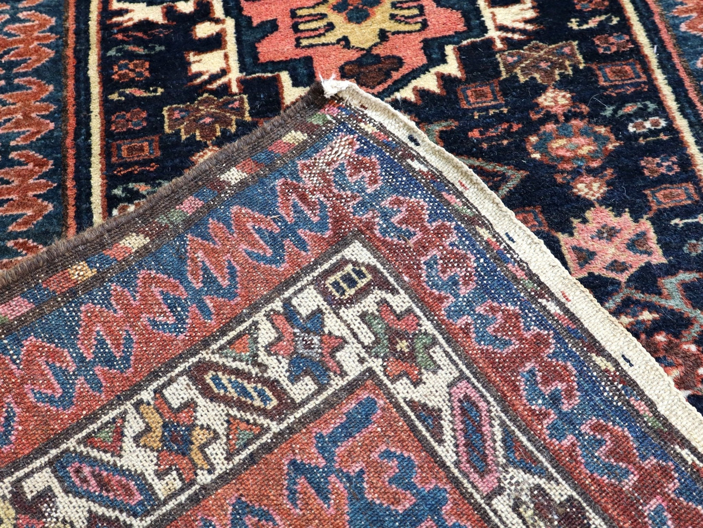 Persian Kurdi Rug Circa 1930s | 3' 10" x 7' 2"