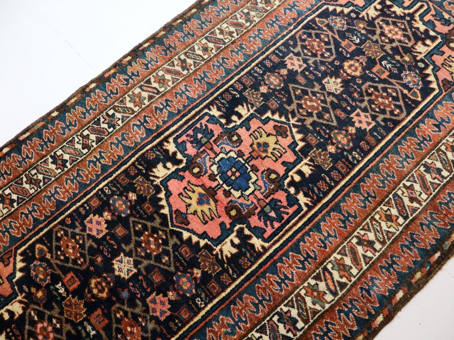 Persian Kurdi Rug Circa 1930s | 3' 10" x 7' 2"