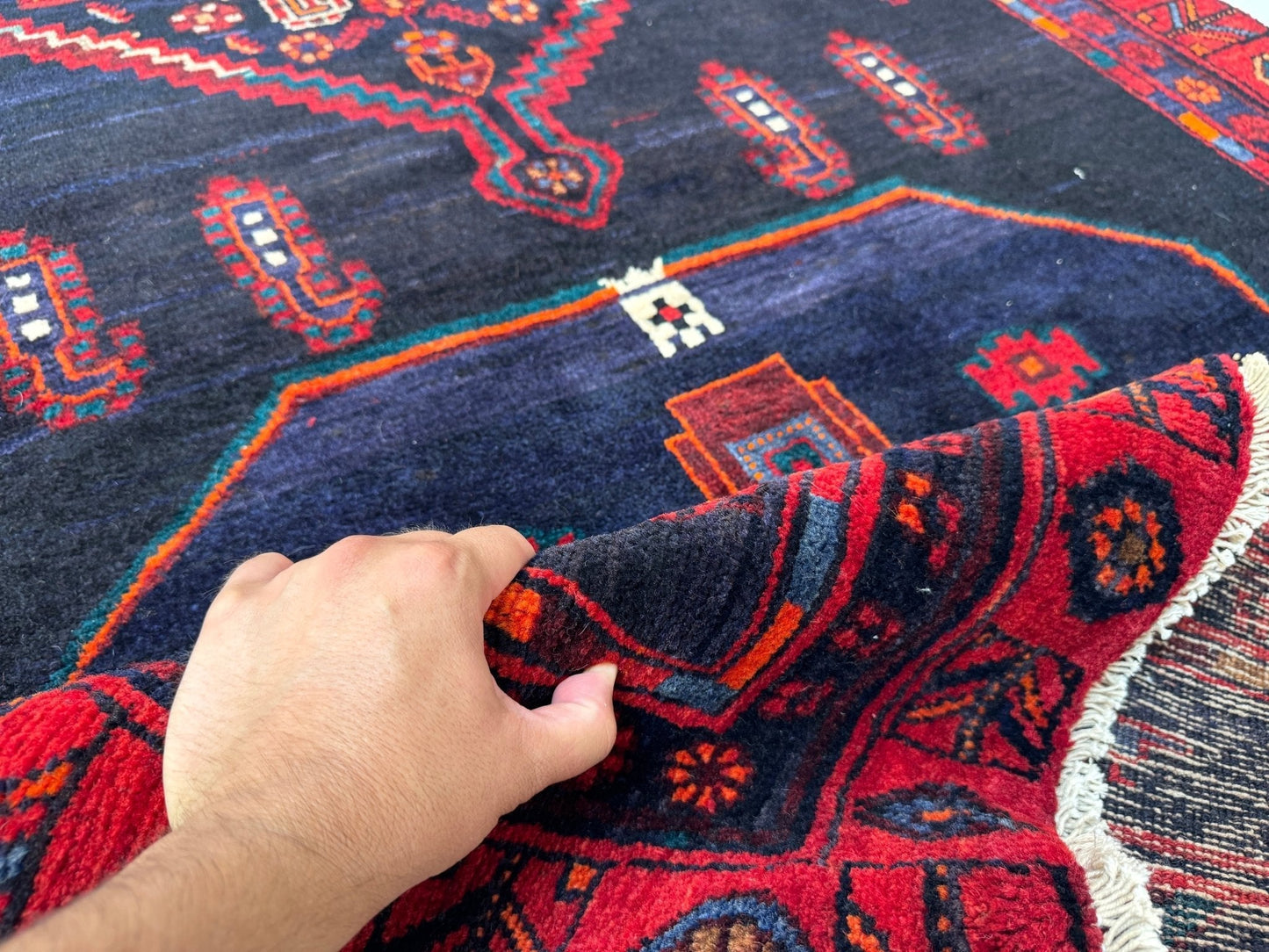 Kurdish Koliai Rug | 4' 4” x 11' 2"