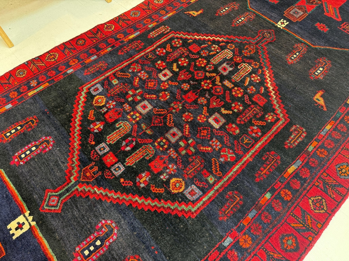 Kurdish Koliai Rug | 4' 4” x 11' 2"