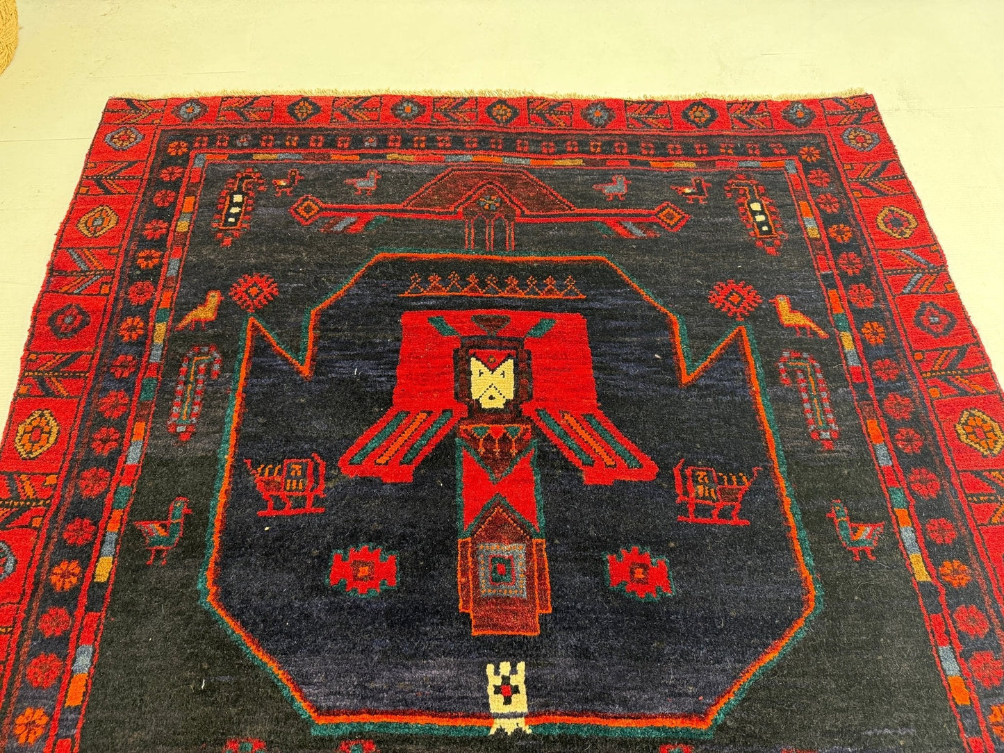 Kurdish Koliai Rug | 4' 4” x 11' 2"