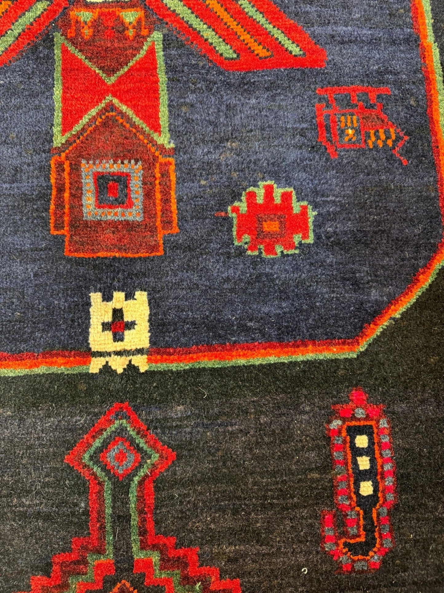 Kurdish Koliai Rug | 4' 4” x 11' 2"