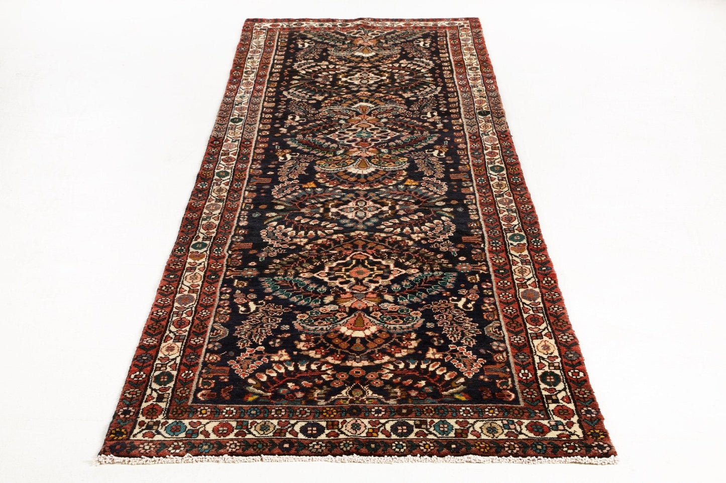 Persian Lilihan Runner Rug | 3' 5" x 11' 4"