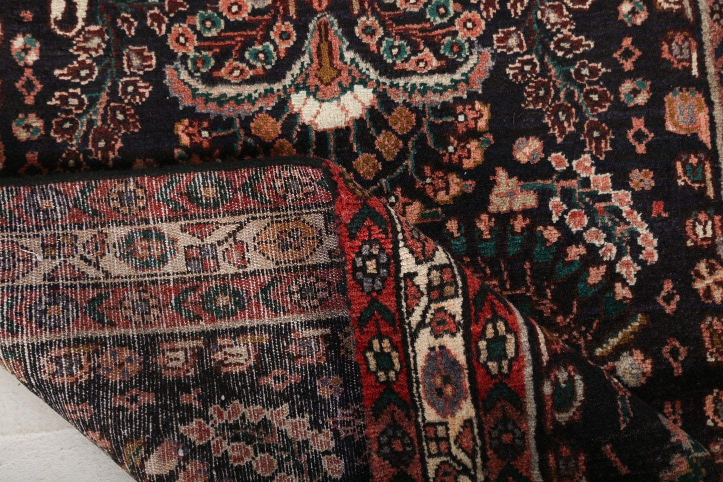 Persian Lilihan Runner Rug | 3' 5" x 11' 4"