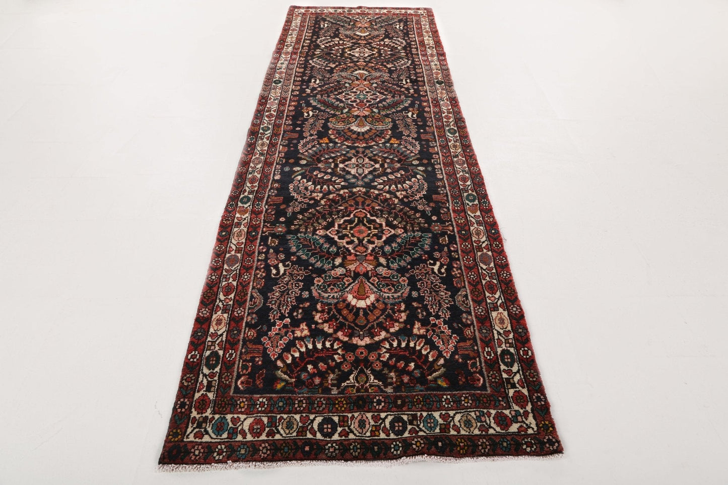 Persian Lilihan Runner Rug | 3' 5" x 11' 4"