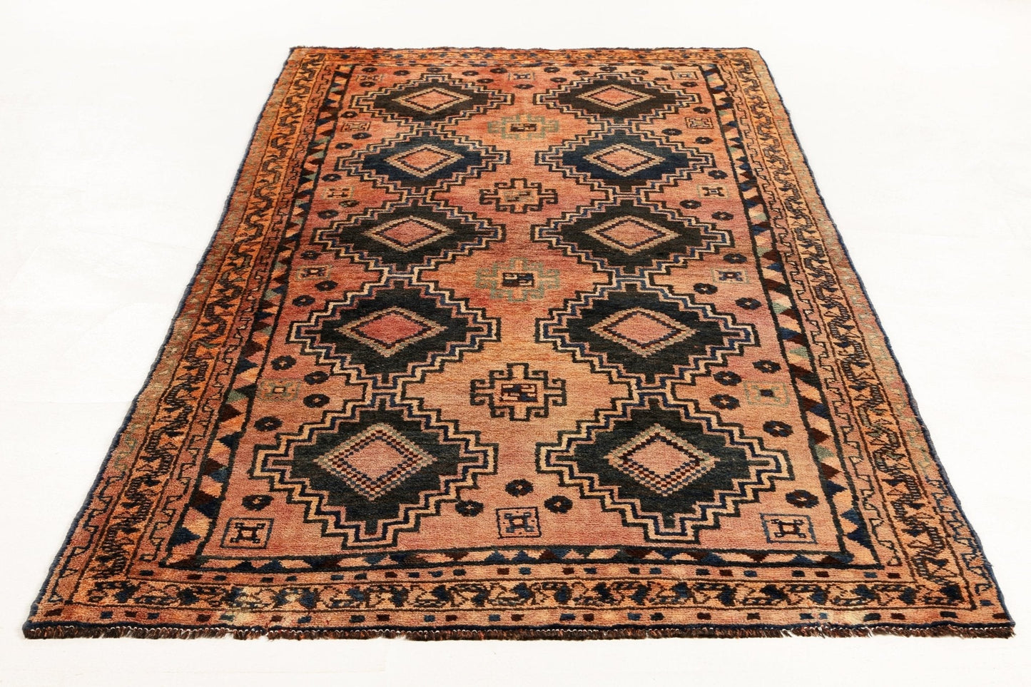 Vintage Persian Luri Runner Rug | 4' 3" x 9' 4"