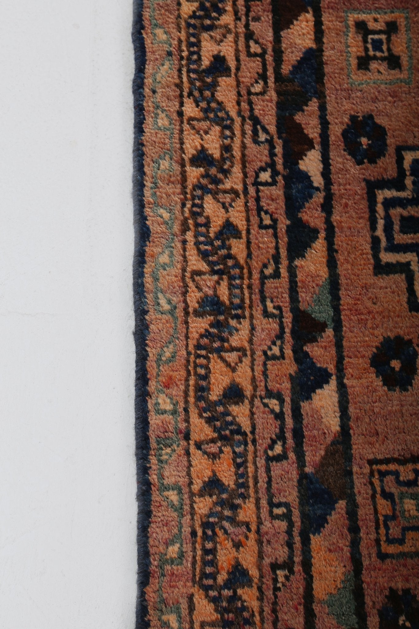 Vintage Persian Luri Runner Rug | 4' 3" x 9' 4"
