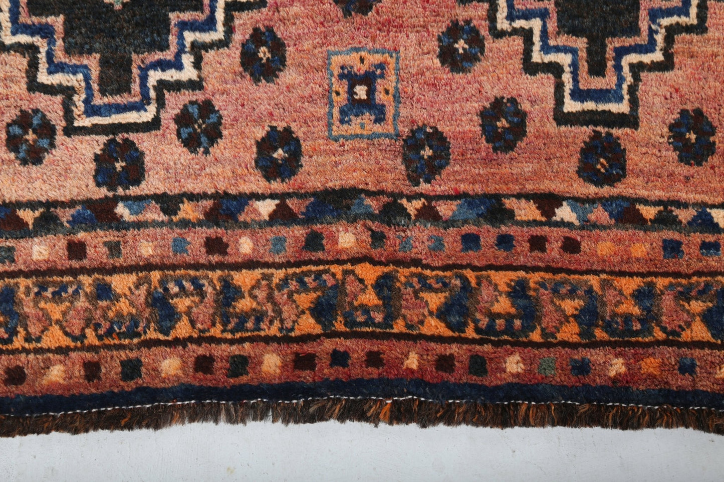 Vintage Persian Luri Runner Rug | 4' 3" x 9' 4"