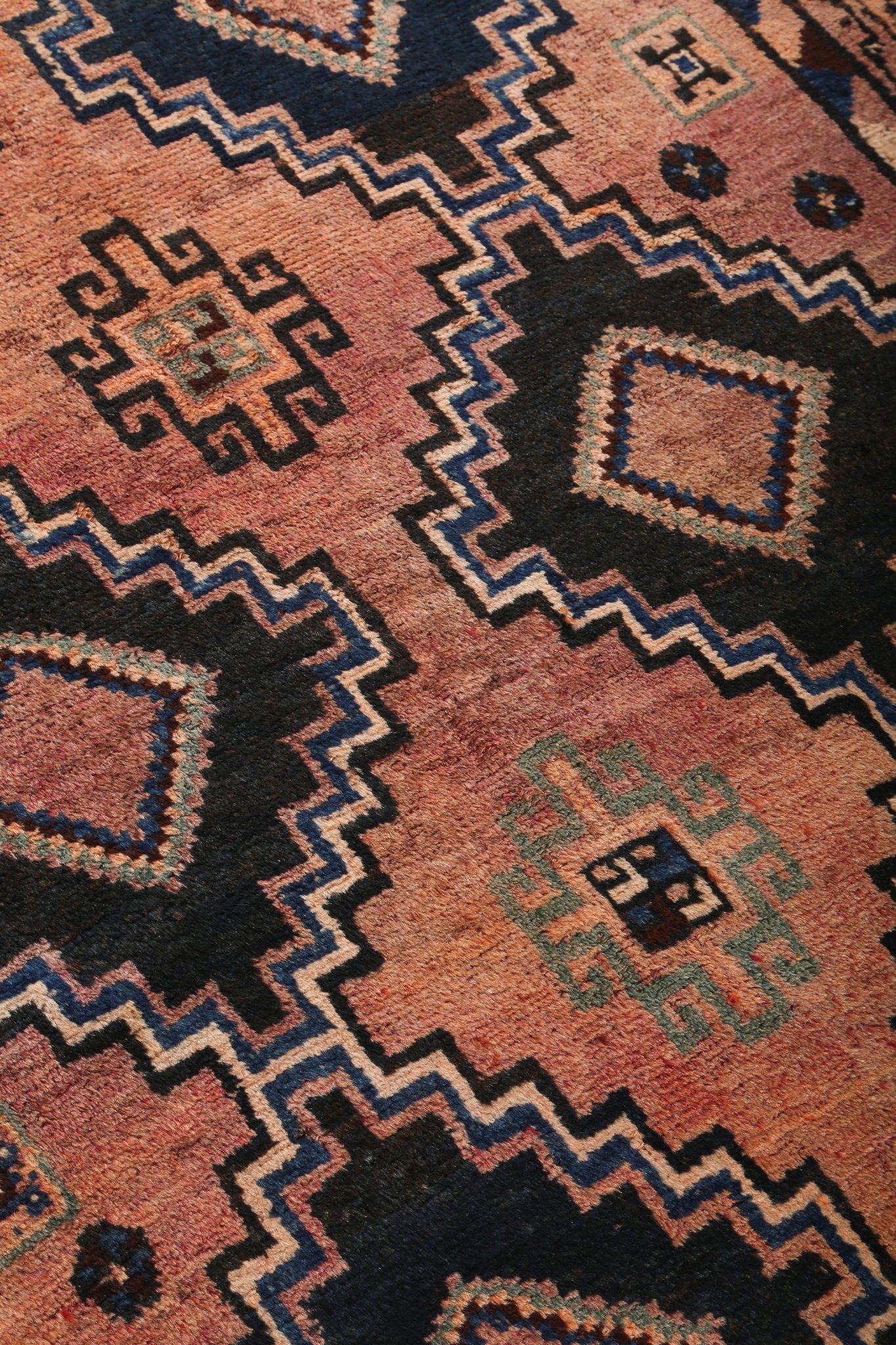 Vintage Persian Luri Runner Rug | 4' 3" x 9' 4"