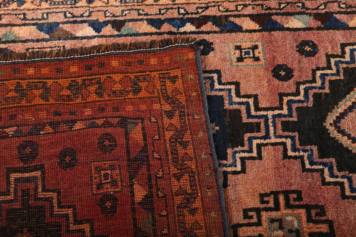 Vintage Persian Luri Runner Rug | 4' 3" x 9' 4"