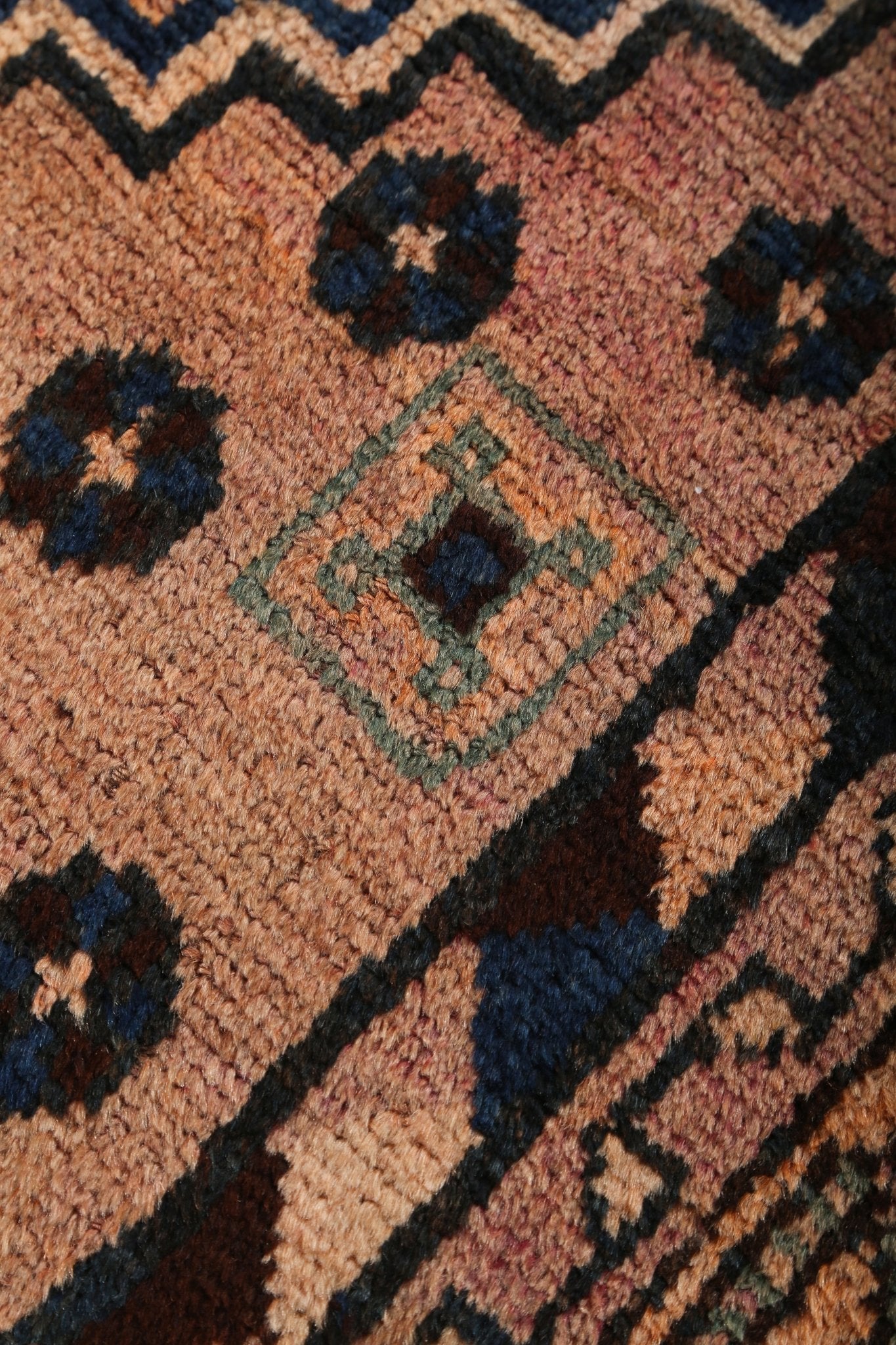 Vintage Persian Luri Runner Rug | 4' 3" x 9' 4"