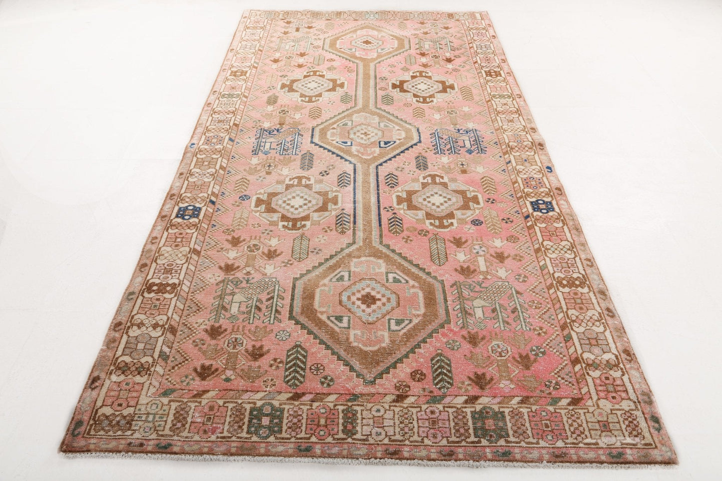 Persian Mahal Rug | 4' 9" x 9' 5"
