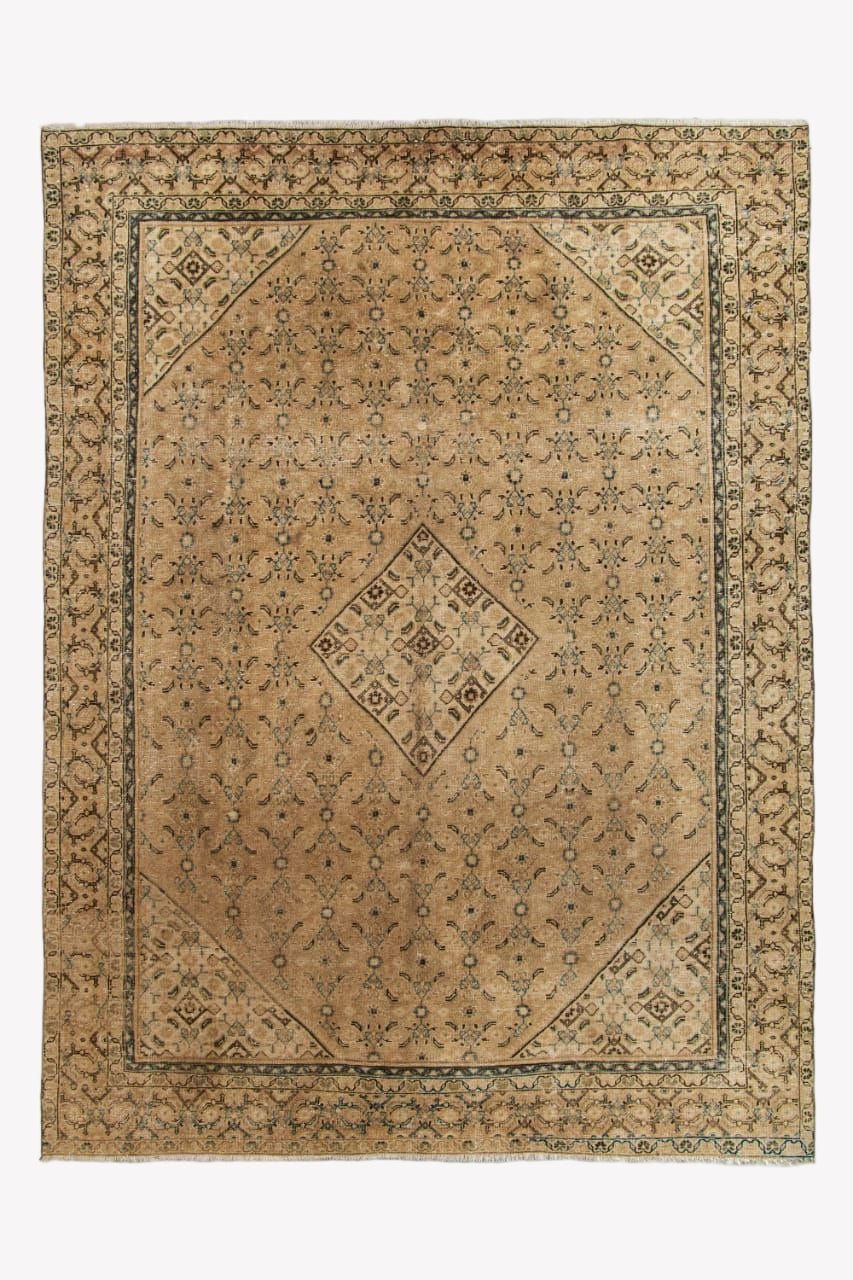 Vintage Persian Mahal Rug | 9' 1" x 12'