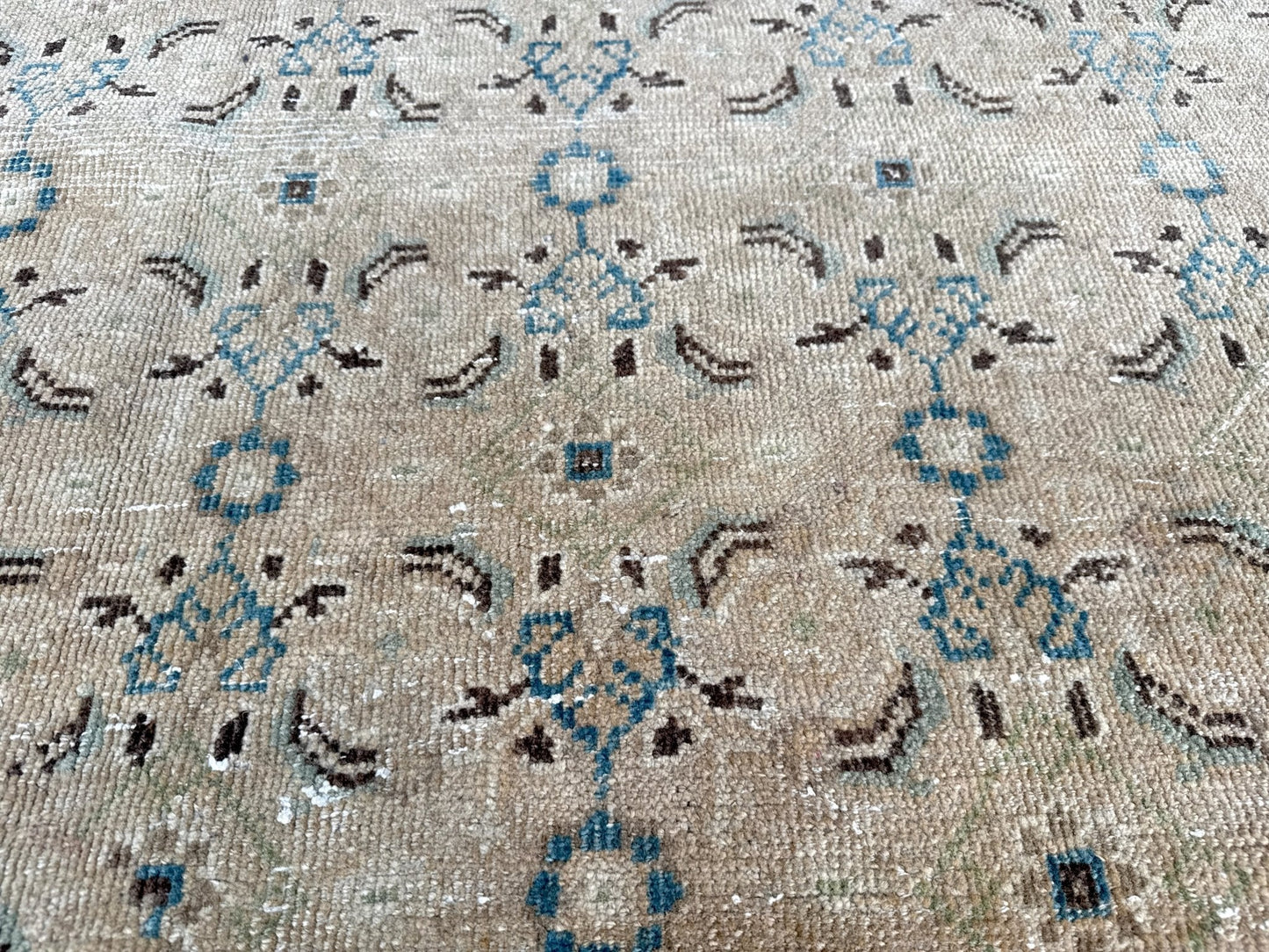 Vintage Persian Mahal Rug | 9' 1" x 12'