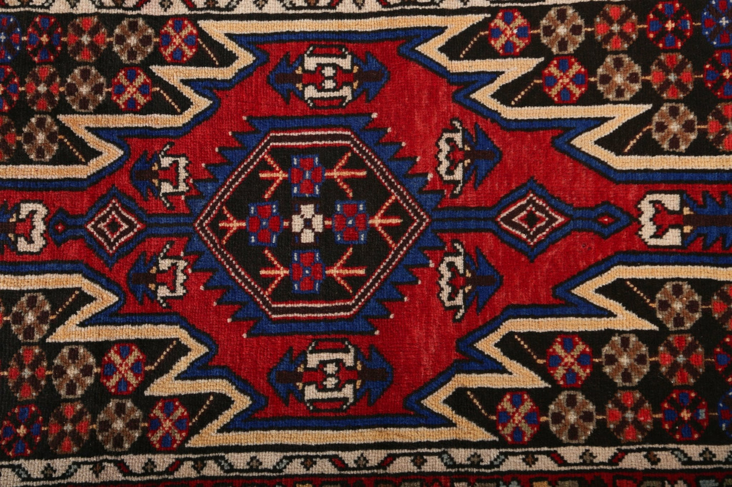 Persian Mazlaghan Rug | 2' 7" x 4' 2"