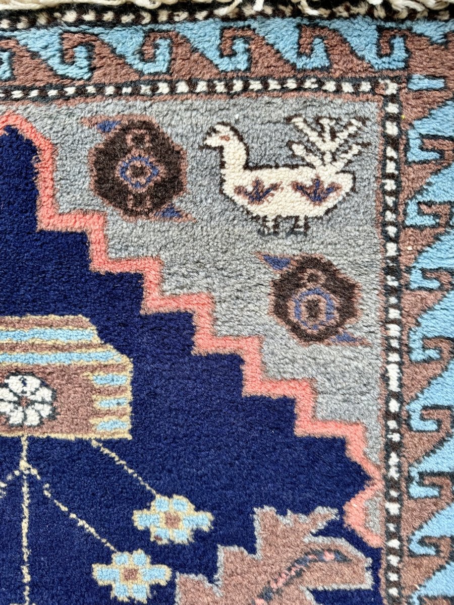 Persian Meshkin Runner Rug | 2' 5" x 11'