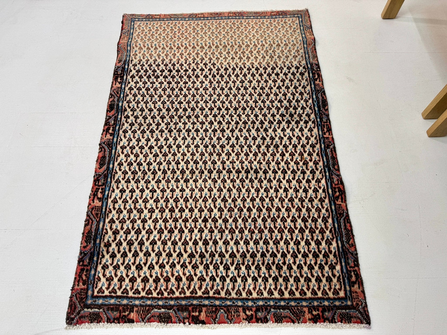 Persian Mir-Boteh Rug | 2' 9” x 4' 3"
