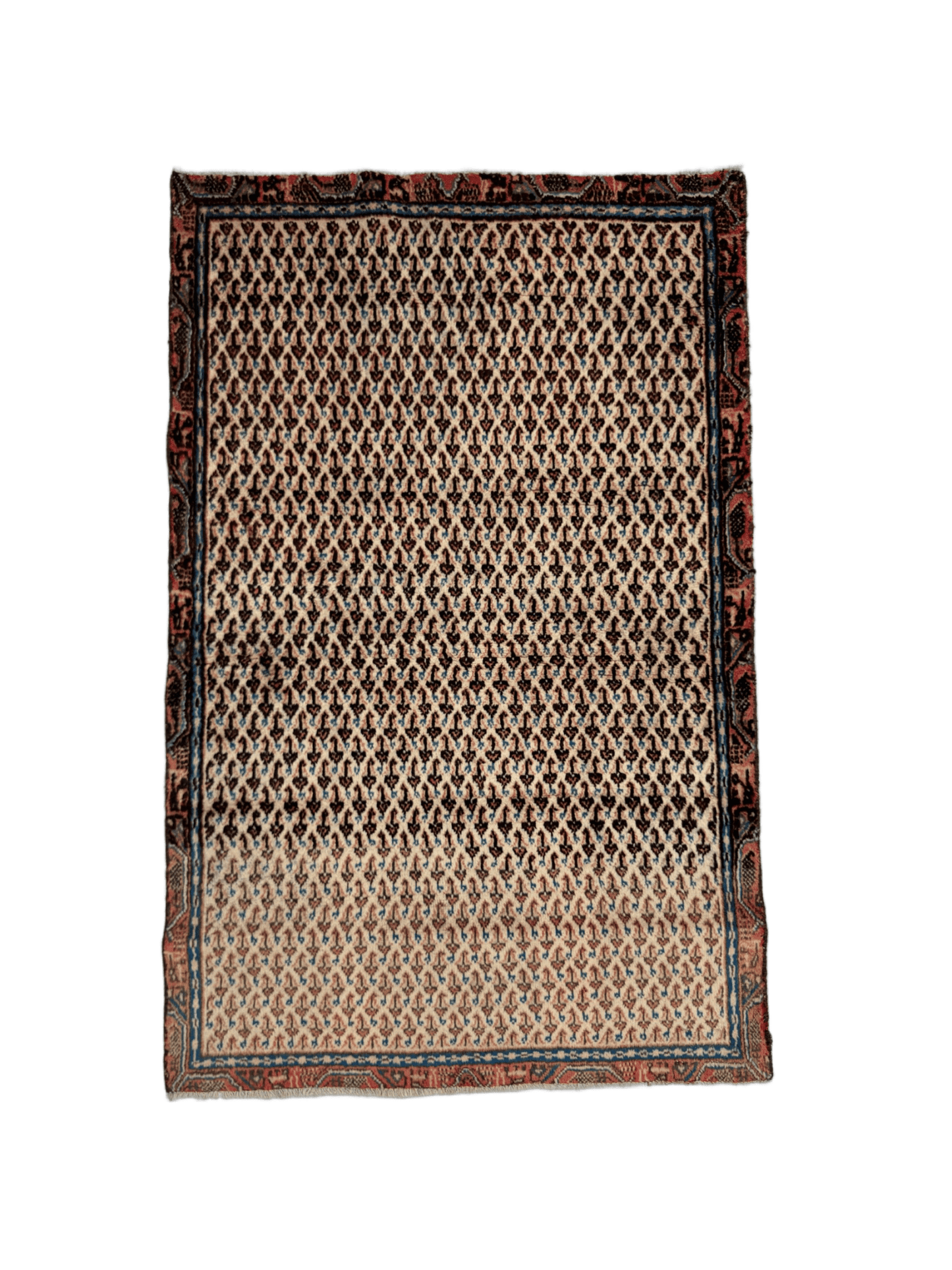 Persian Mir-Boteh Rug | 2' 9” x 4' 3"