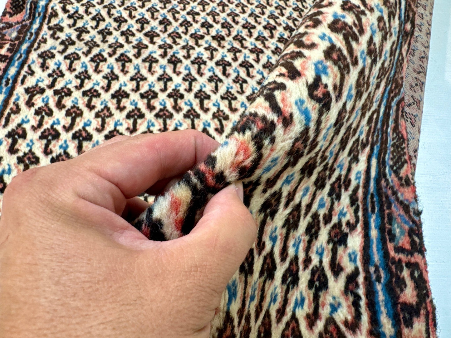 Persian Mir-Boteh Rug | 2' 9” x 4' 3"