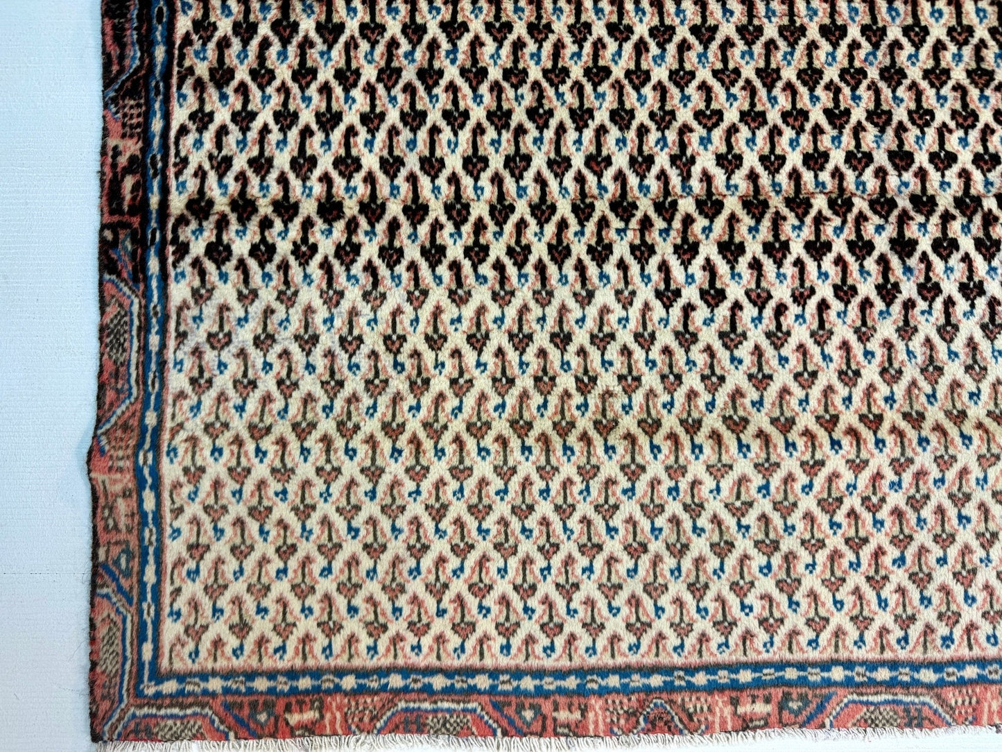 Persian Mir-Boteh Rug | 2' 9” x 4' 3"
