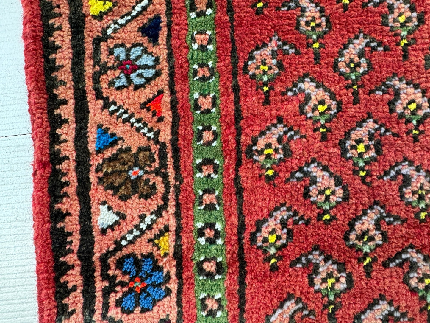 Persian Mir-Boteh Runner Rug | 2' 1” x 9' 5"