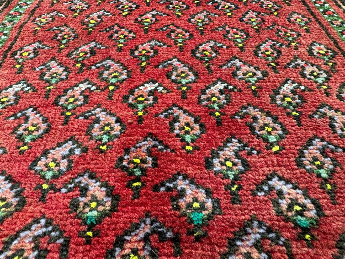 Persian Mir-Boteh Runner Rug | 2' 1” x 9' 5"