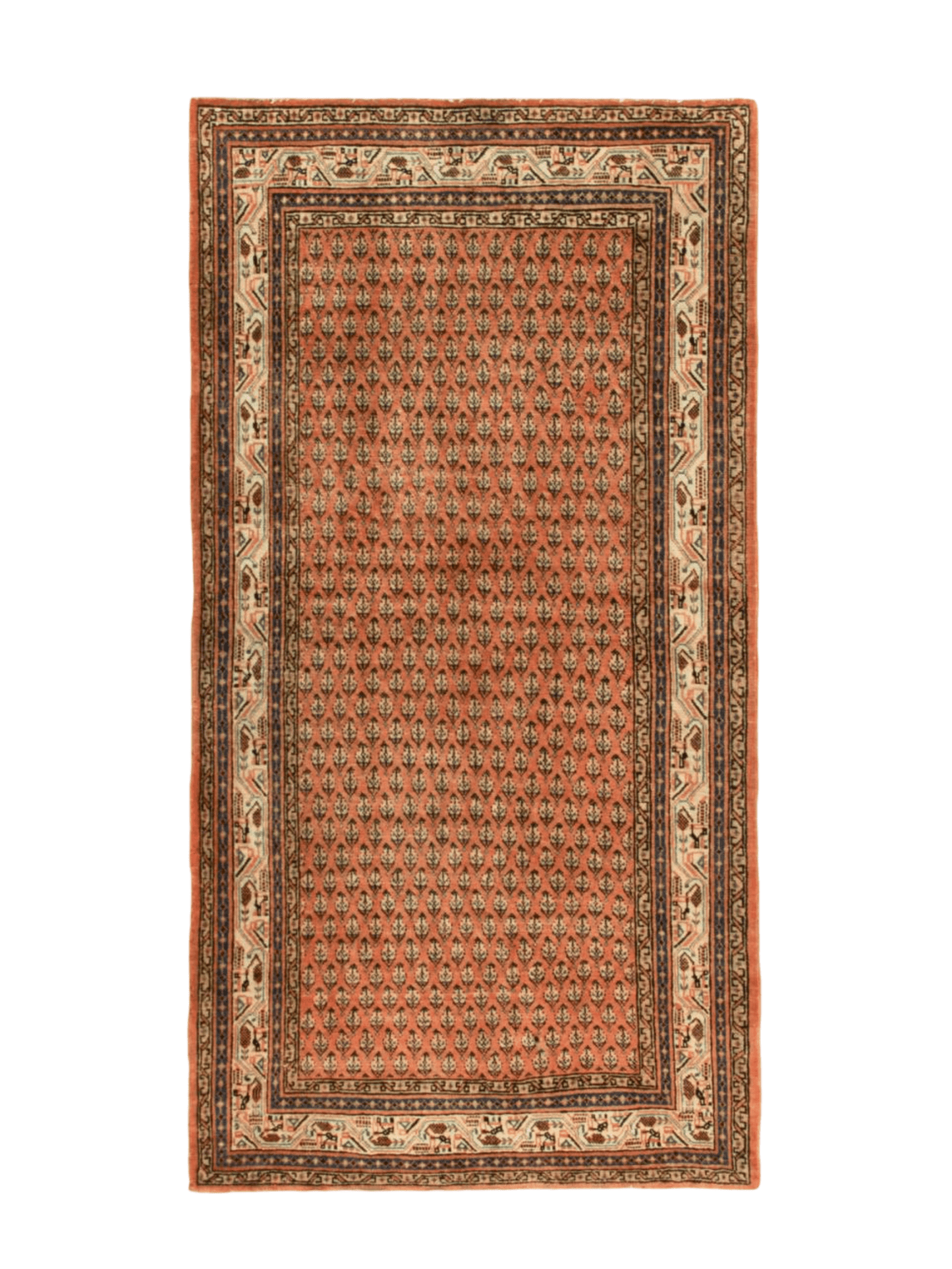 Persian Mir Rug | 3' 8” x 6' 11"