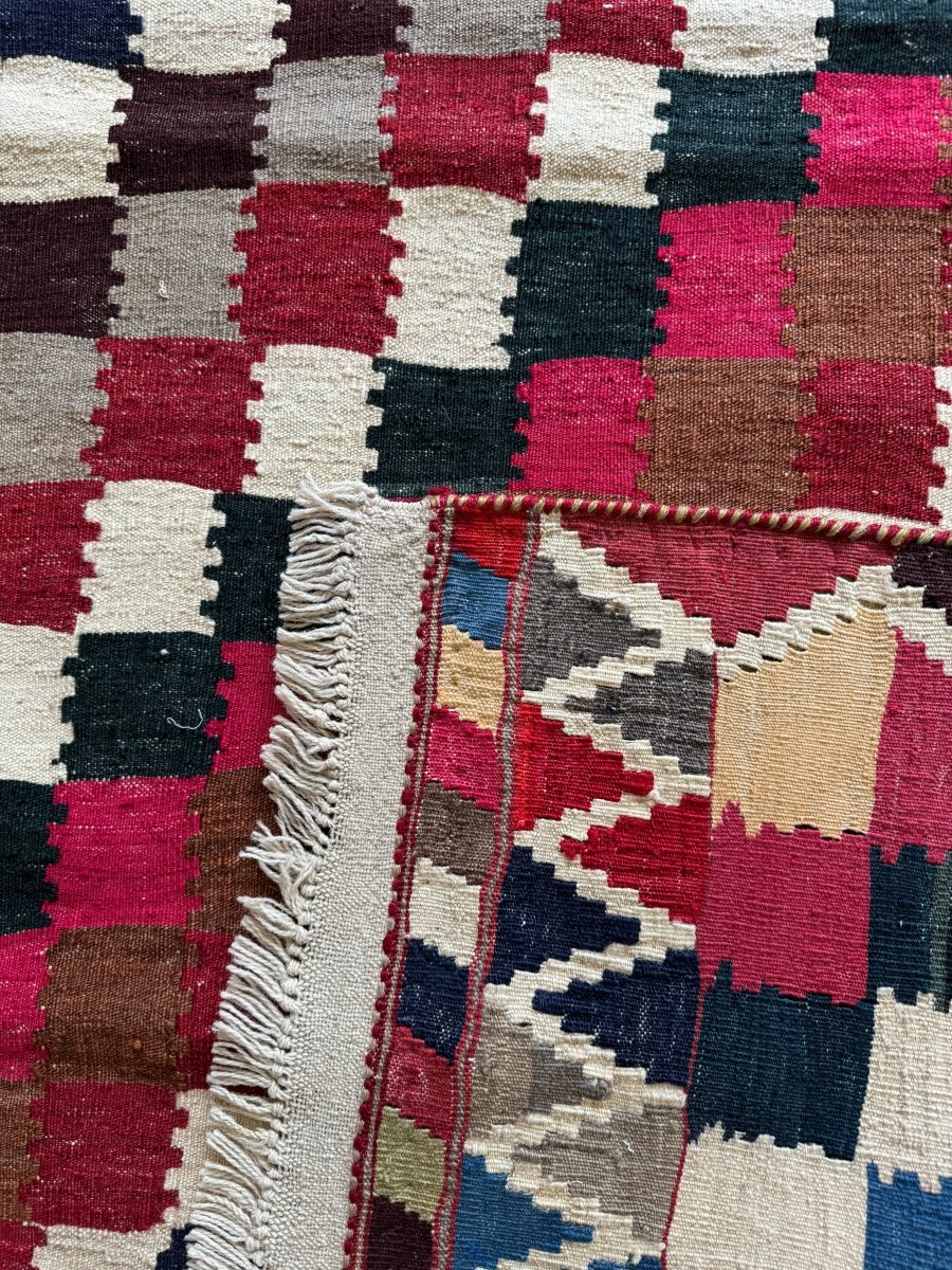 Persian Qashqai Kilim Rug |  3' 3" x 6' 3"
