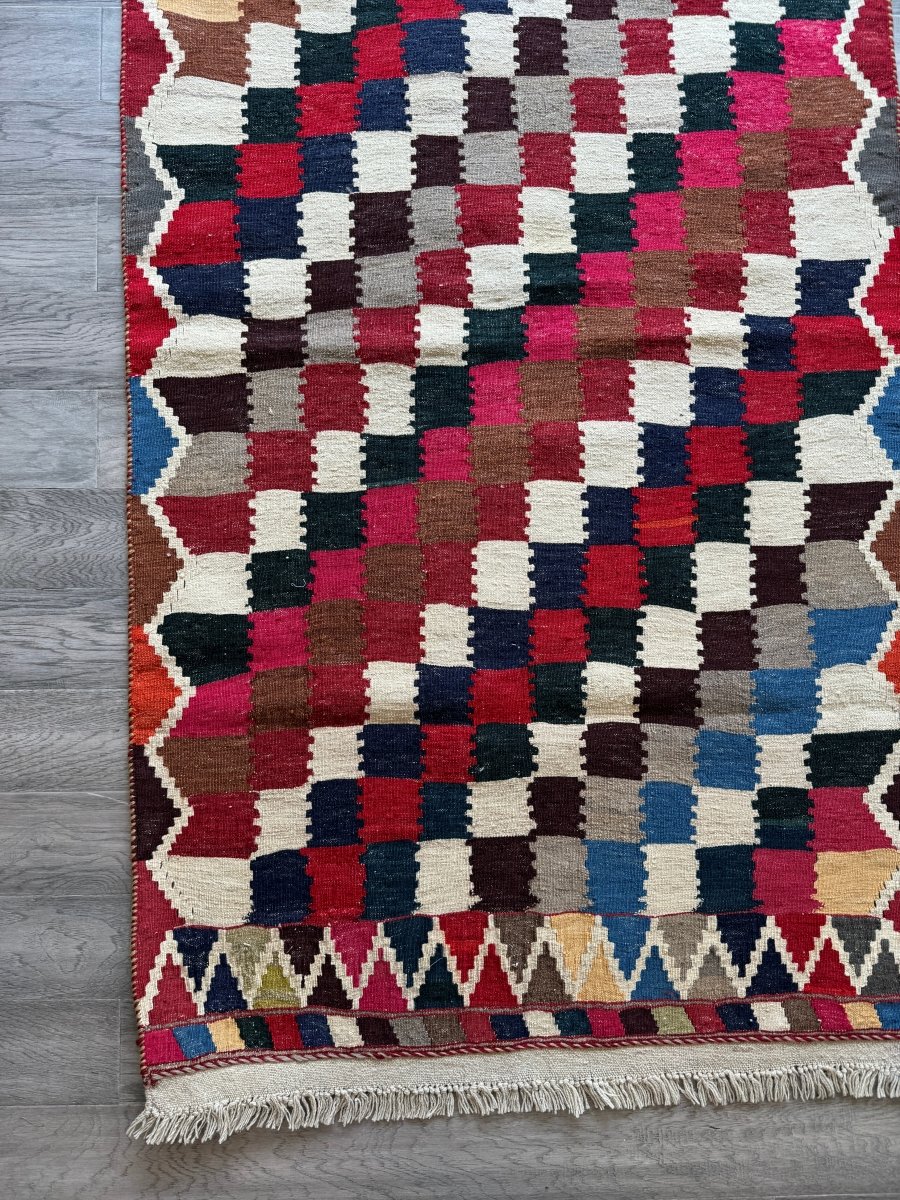 Persian Qashqai Kilim Rug |  3' 3" x 6' 3"