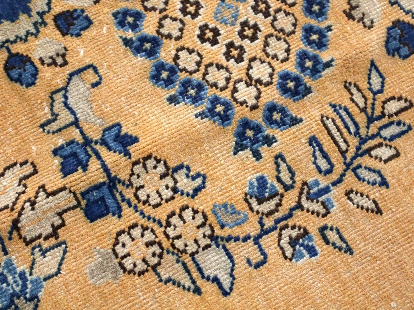 Vintage Persian Sabzevar Rug | 7' 3” x 10' 2"