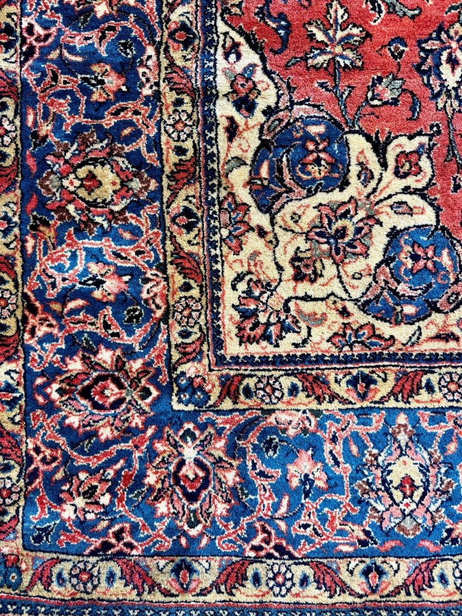 Persian Sarouk Rug | 6' 7" x 10' 2"