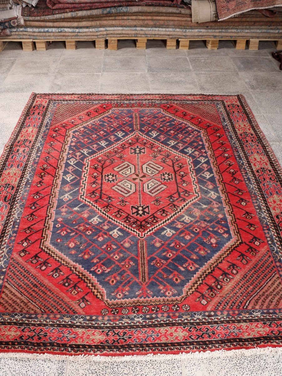 Persian Shahreh-Babak Rug | 5' 5” x 7' 3"