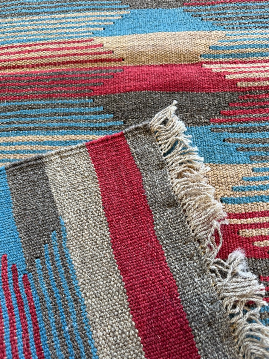 Persian Shiraz Kilim Rug | 3' x 4' 6"