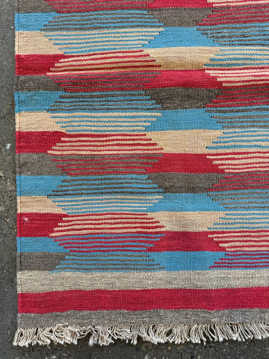 Persian Shiraz Kilim Rug | 3' x 4' 6"