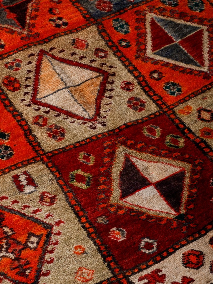 Persian Shiraz Rug | 4' 2” x 7' 10"