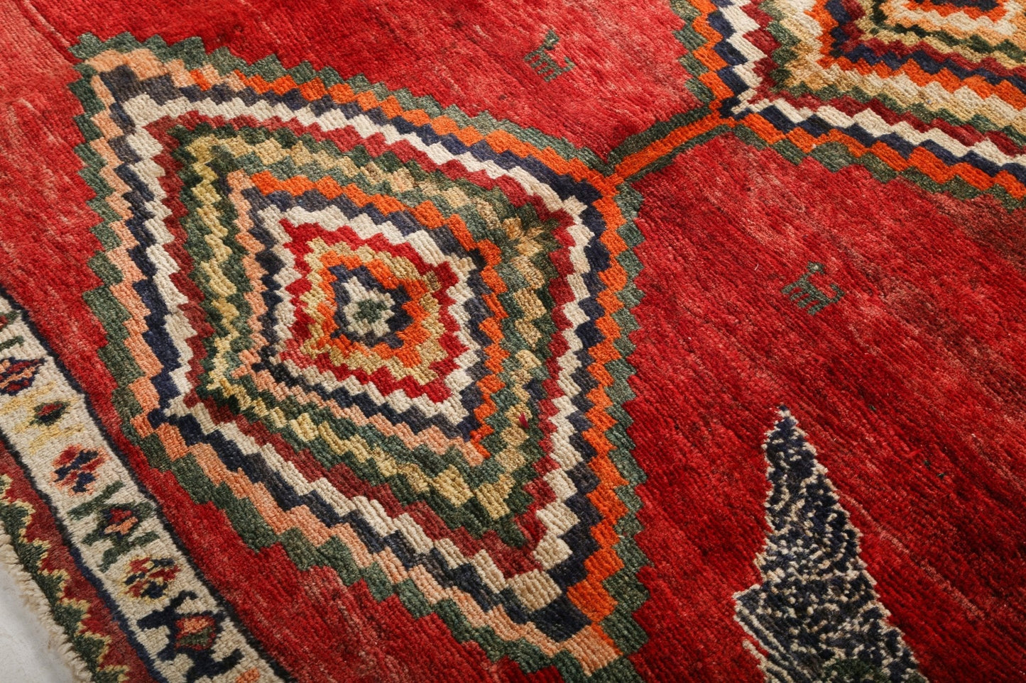 Persian Shiraz Rug | 5' 11" x 6' 9"
