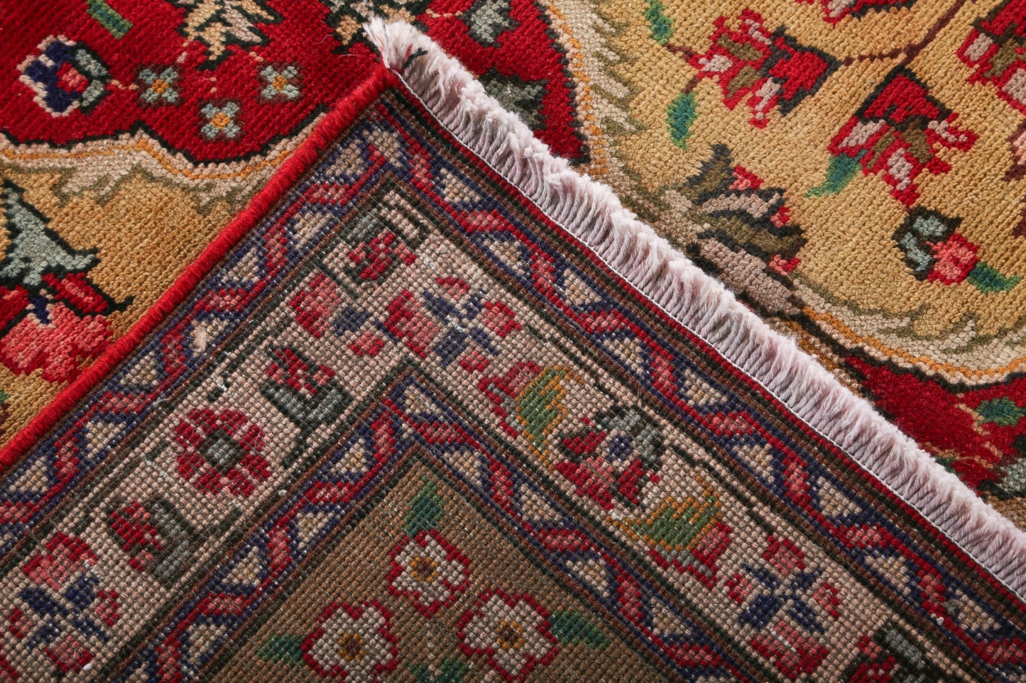 Vintage Persian Tabriz Rug | 7' 5" x 10' 8"