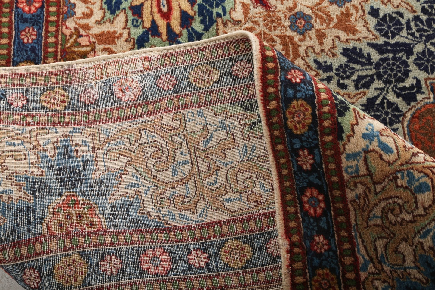 Vintage Persian Tabriz Rug | 9' 5" x 12' 8"
