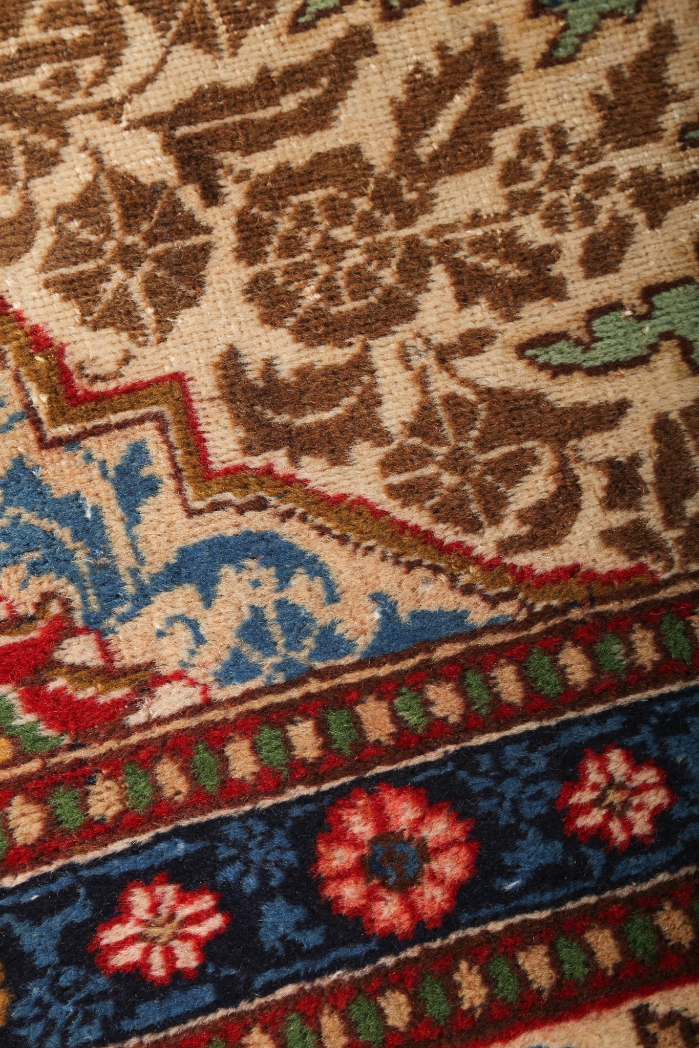 Vintage Persian Tabriz Rug | 9' 5" x 12' 8"
