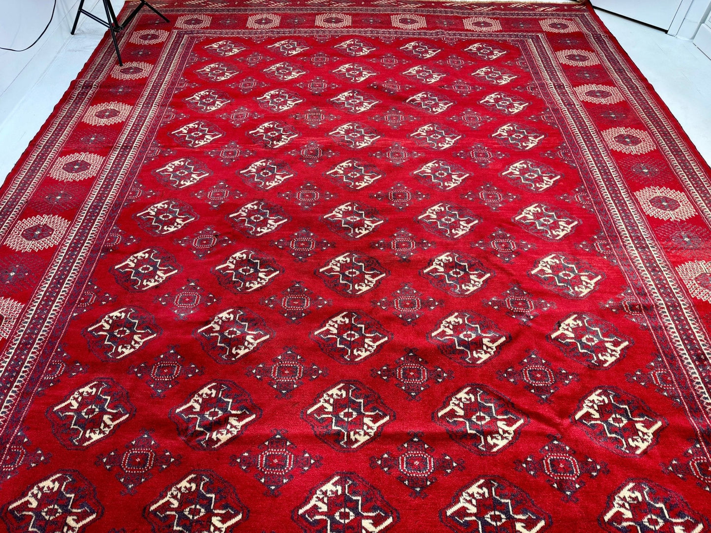 Persian Turkmen Rug | 10' x 12' 7"
