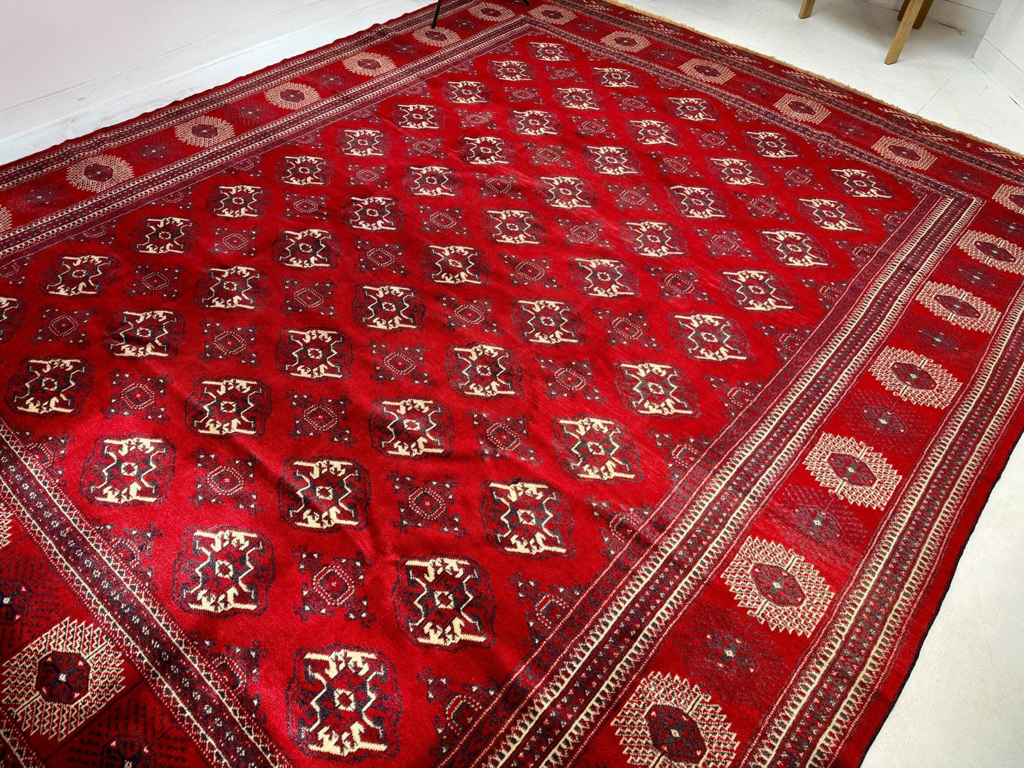 Persian Turkmen Rug | 10' x 12' 7"