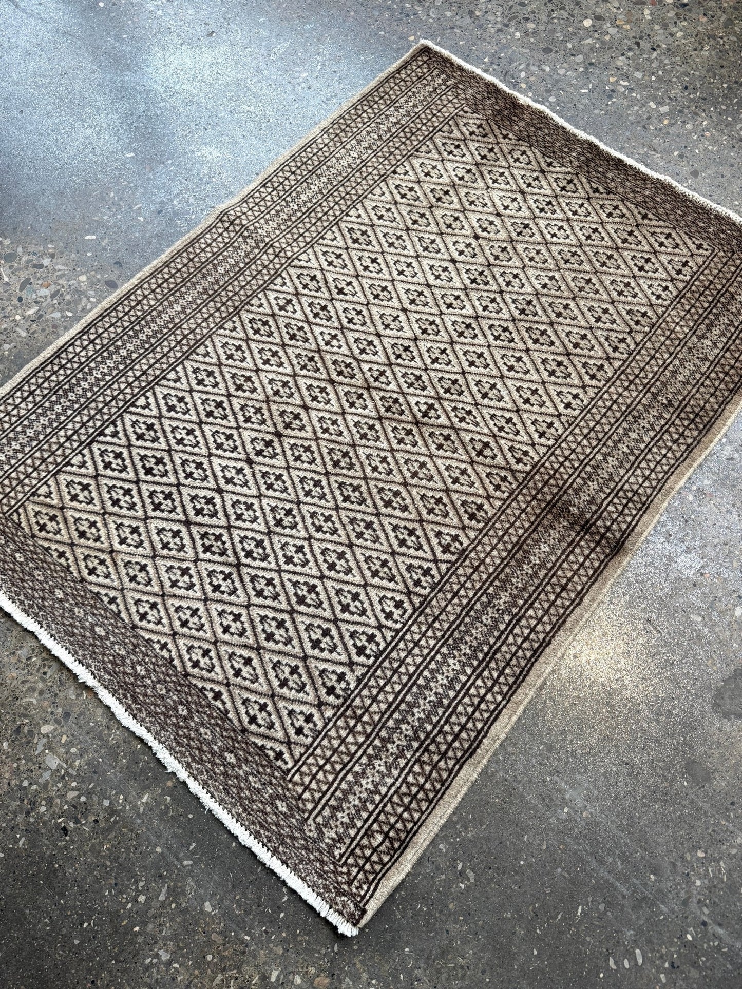 Persian Turkmen Rug | 3' 3" x 4' 5"