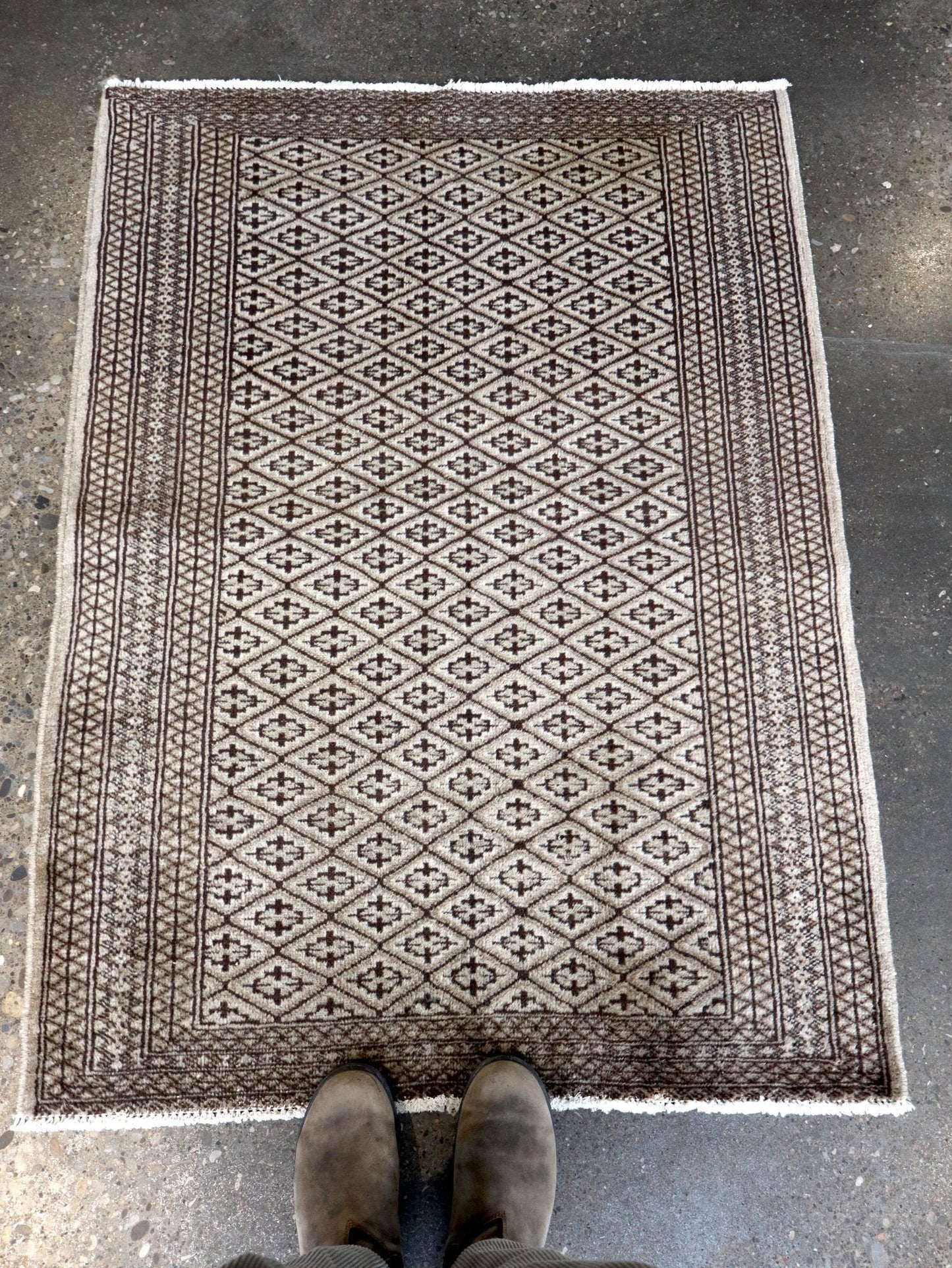 Persian Turkmen Rug | 3' 3" x 4' 5"