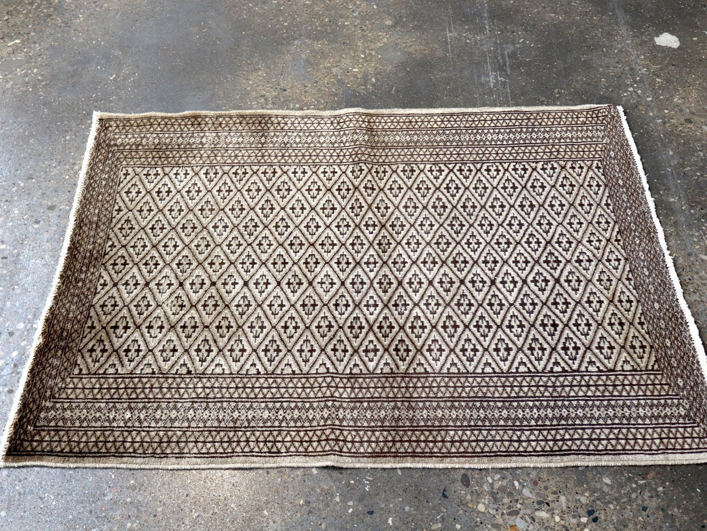 Persian Turkmen Rug | 3' 3" x 4' 5"