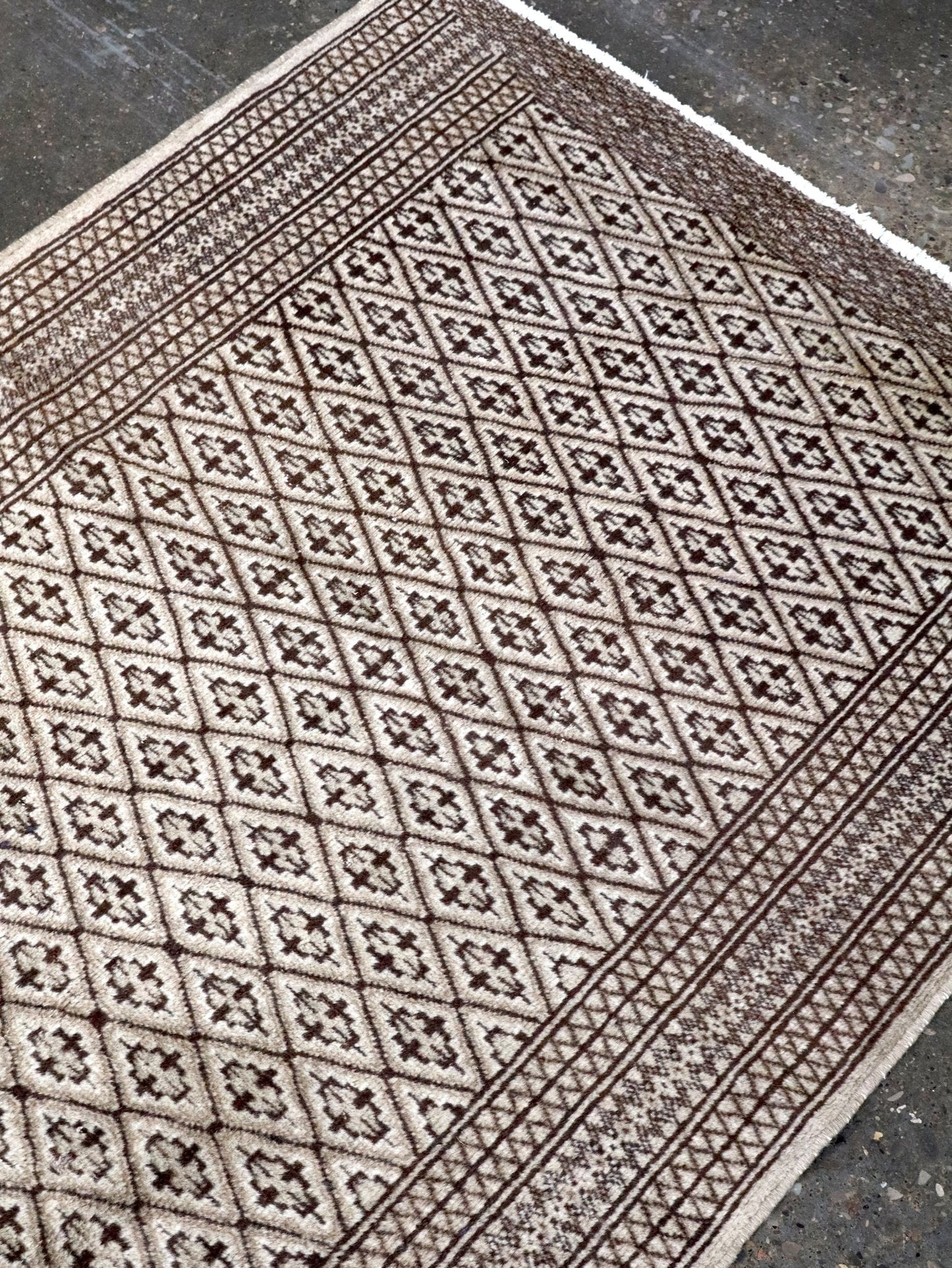 Persian Turkmen Rug | 3' 3" x 4' 5"