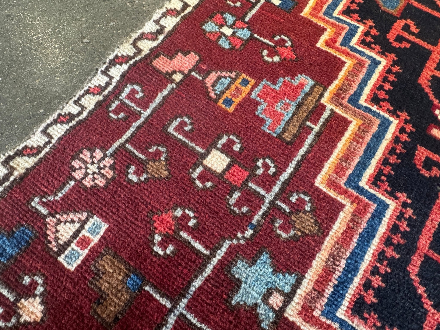Vintage Persian Tuyserkan Rug | 2' 8" x 5' 1"
