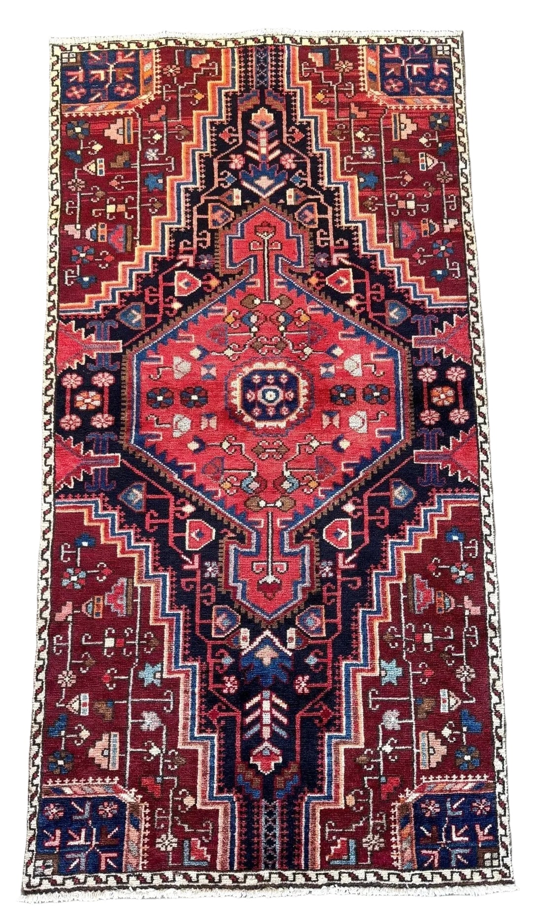 Vintage Persian Tuyserkan Rug | 2' 8" x 5' 1"