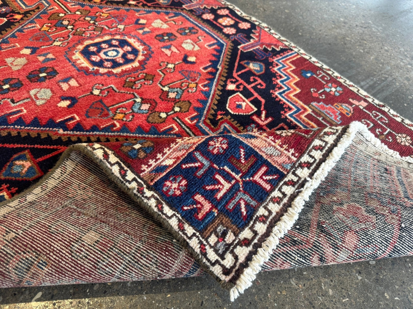 Vintage Persian Tuyserkan Rug | 2' 8" x 5' 1"
